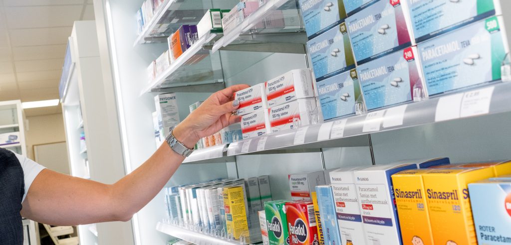 Medicijnen in de apotheek
